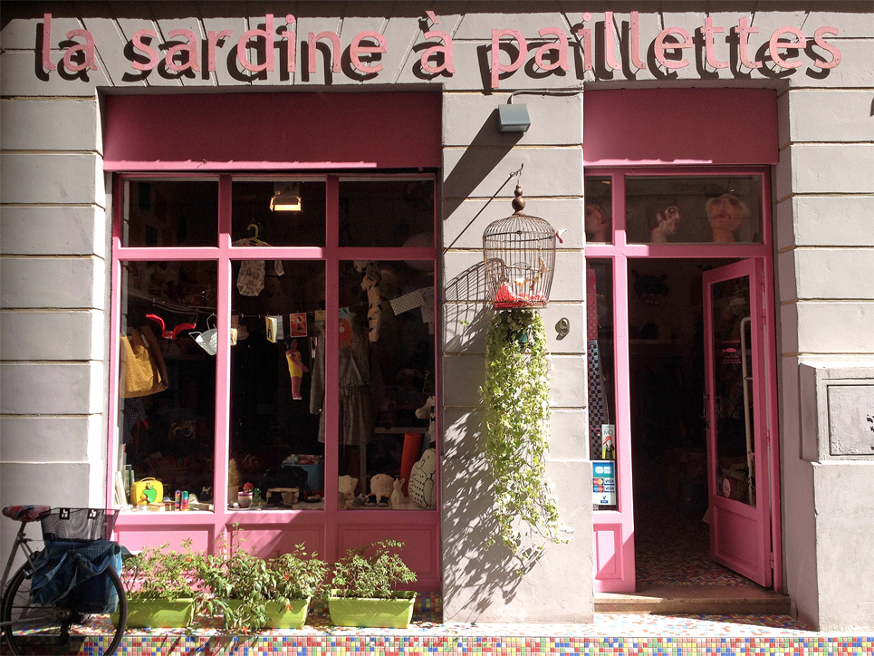 boutique la sardine a paillettes marseille