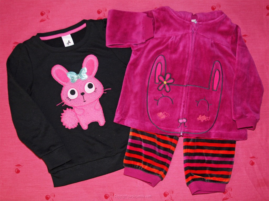 vêtements filles lapin 