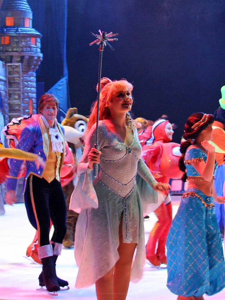 spectacle Disney sur glace le Dôme Marseille janvier 2015