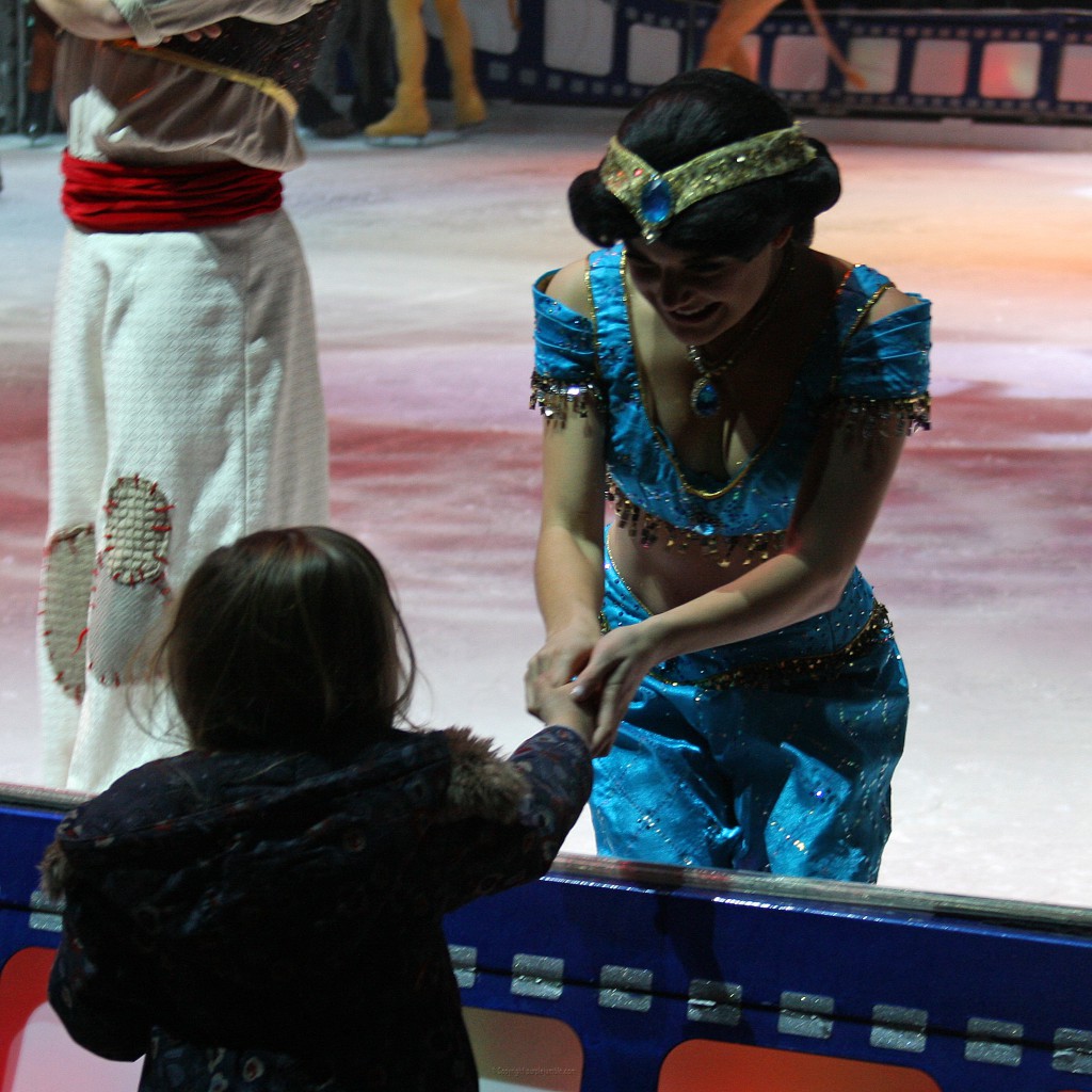 spectacle Disney sur glace le Dôme Marseille janvier 2015