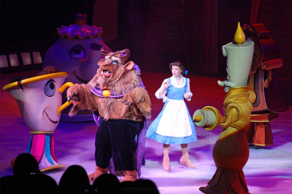 spectacle Disney sur glace le Dôme Marseille janvier 2015