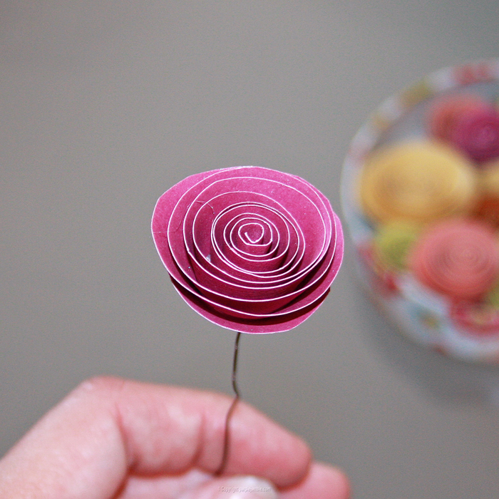 DIY fleurs en papier