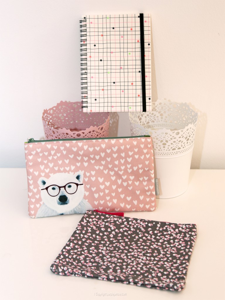 monoprix carnet pochettes