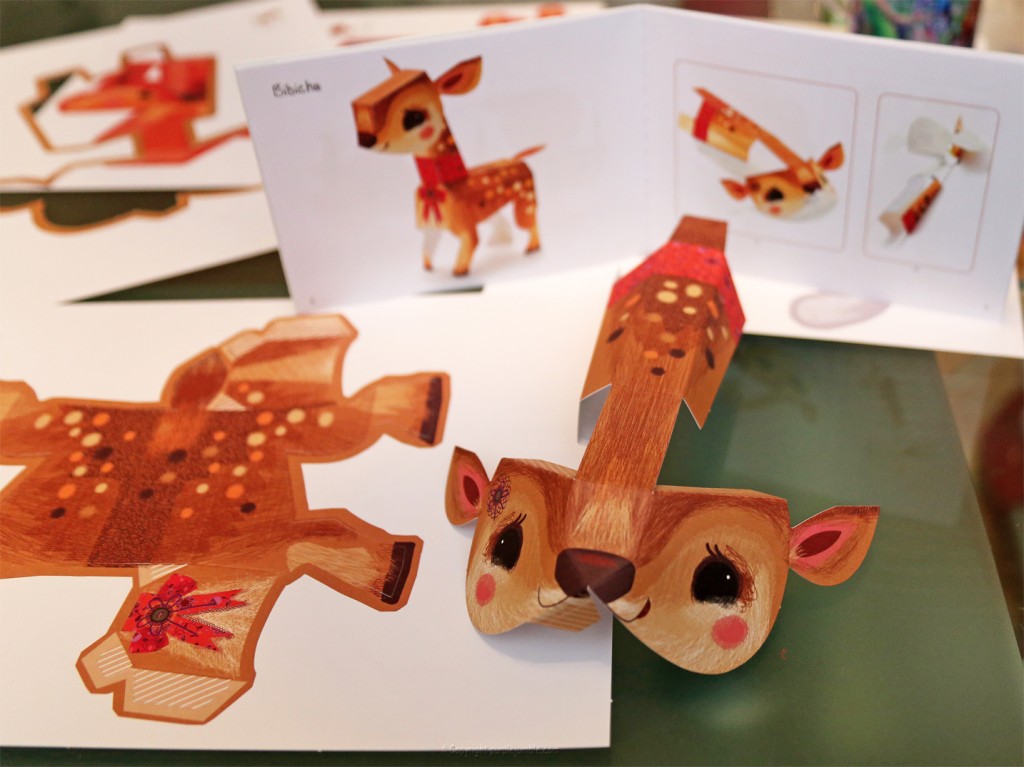 DIY forêt enchantée paper toys djeco