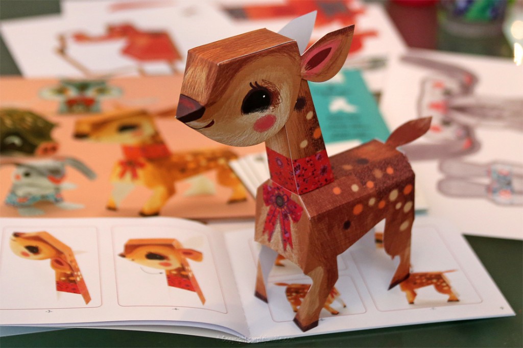 DIY forêt enchantée paper toys djeco
