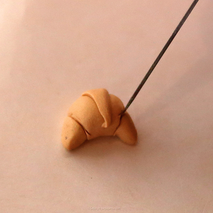atelier fimo Sugar Pop Création Miniatures croissant