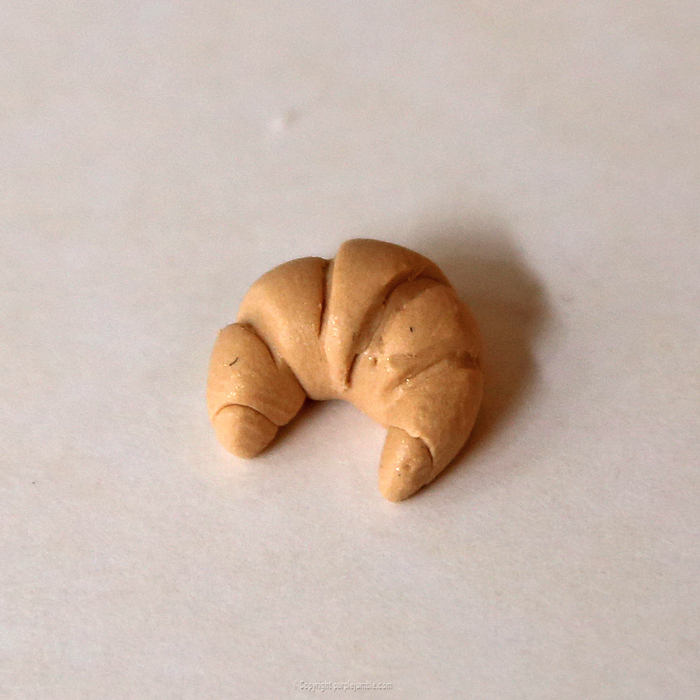 atelier fimo Sugar Pop Création Miniatures croissant