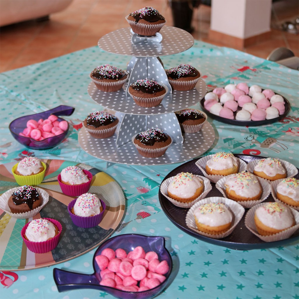 goûter anniversaire muffins 