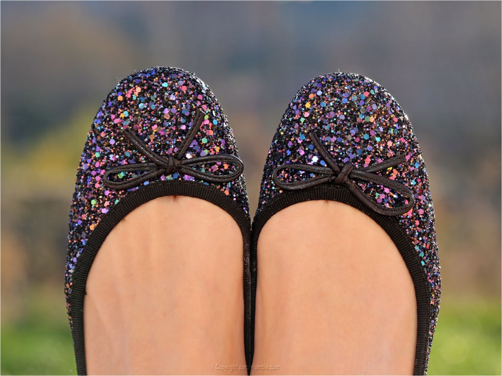 ballerines paillettes Texto