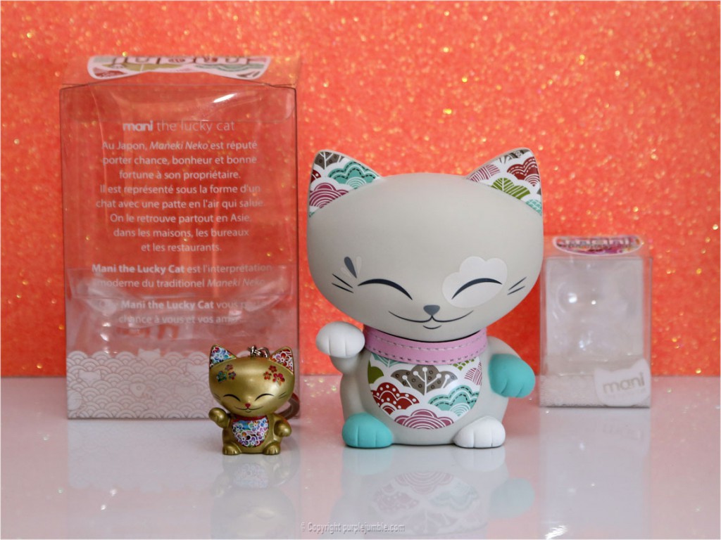 Mani the lucky cat figurines