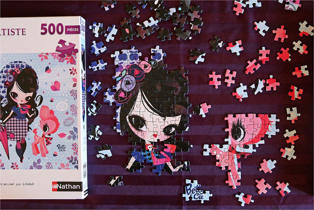 puzzle arc en ciel Lilidoll Betty & cie