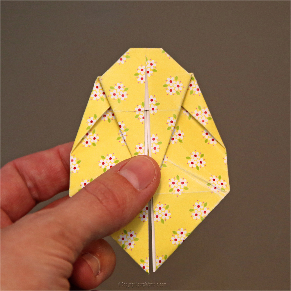 DIY lapin origami