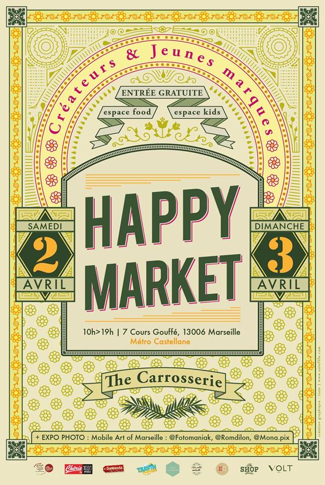 affiche happy market 