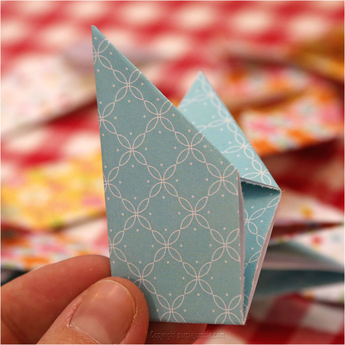DIY étoile origami fifi mandirac