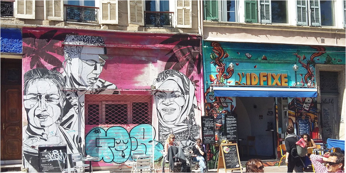 street art Marseille cours Julien