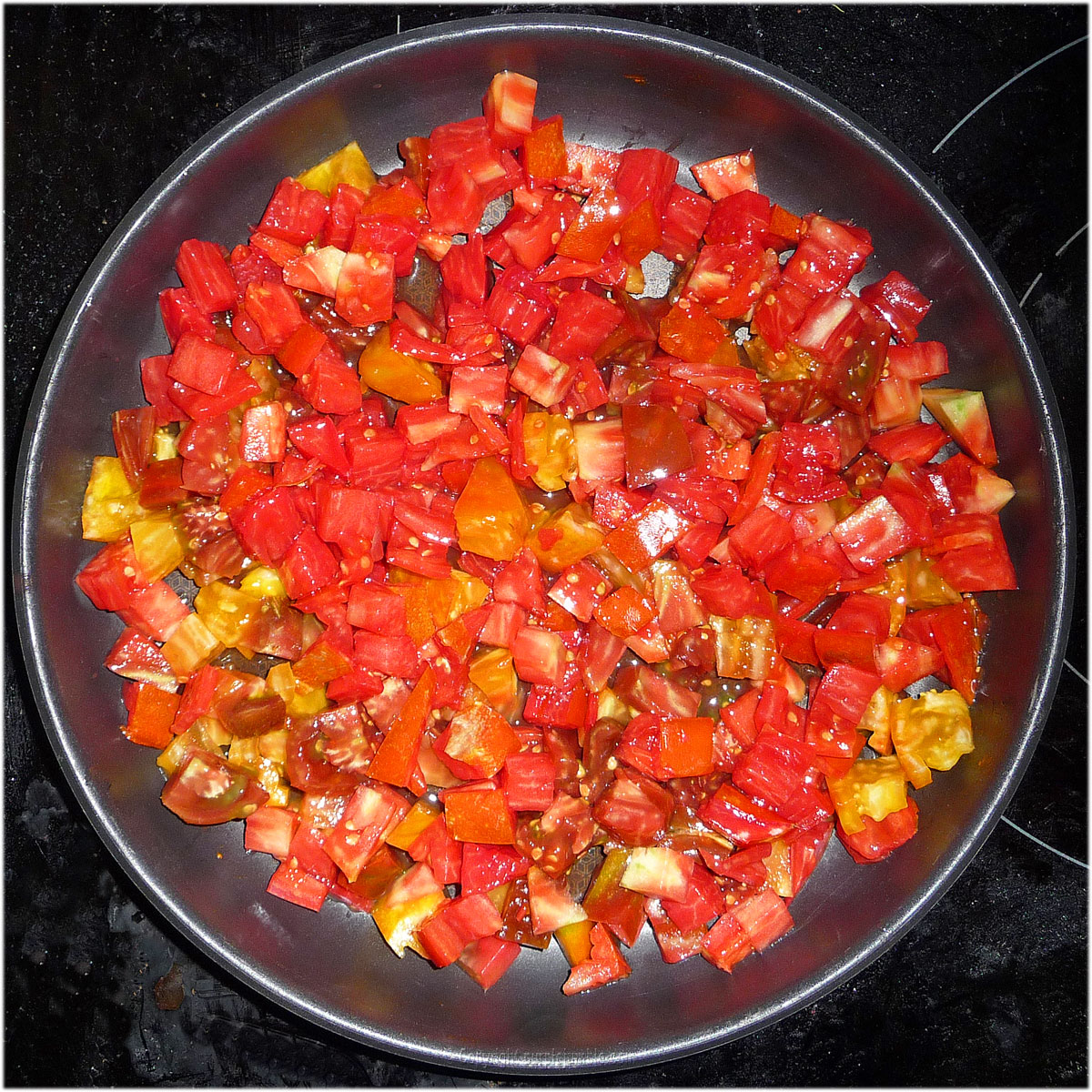 recette brouillade œufs tomates