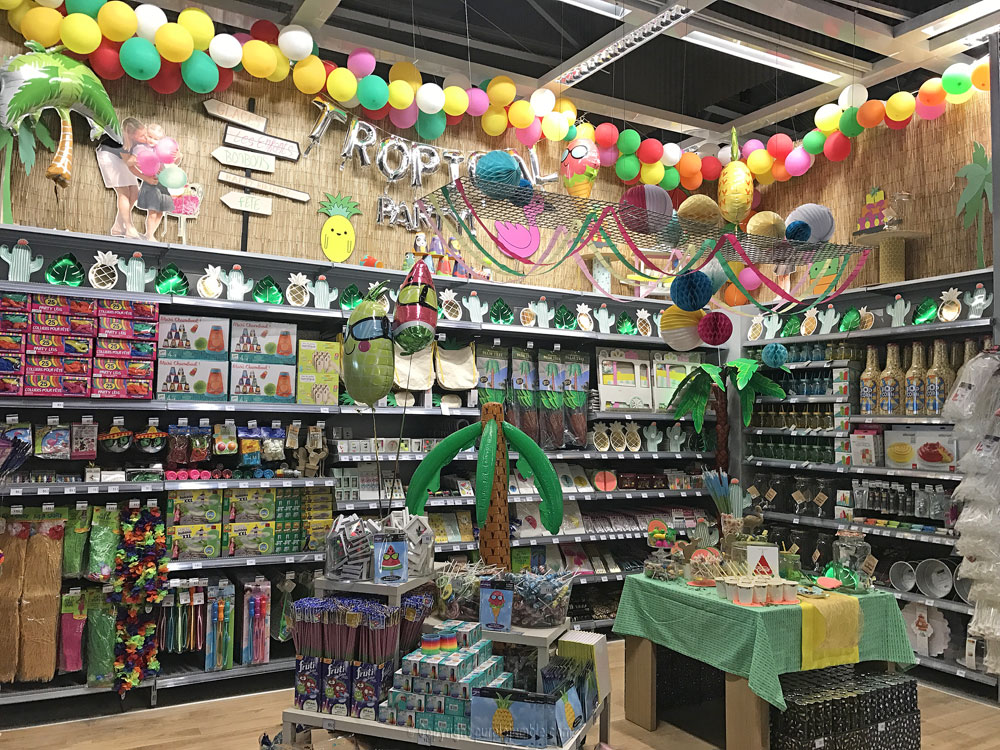 magasin zodio tropical party