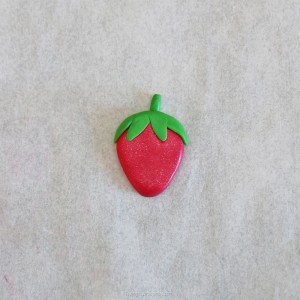 fimo kawaii projet diy fraise 2