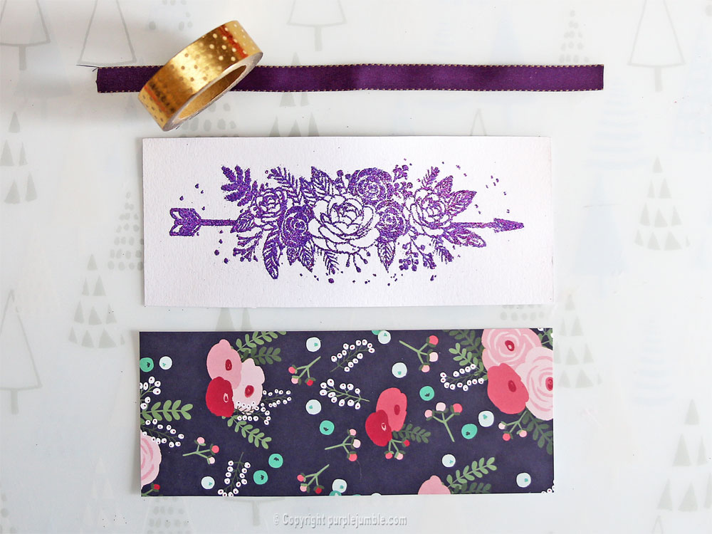 De l'embossage pour de jolis marque pages DIY - Purple Jumble