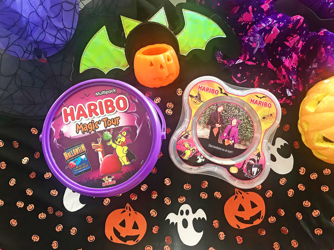 Bonbons Haribo Halloween boites