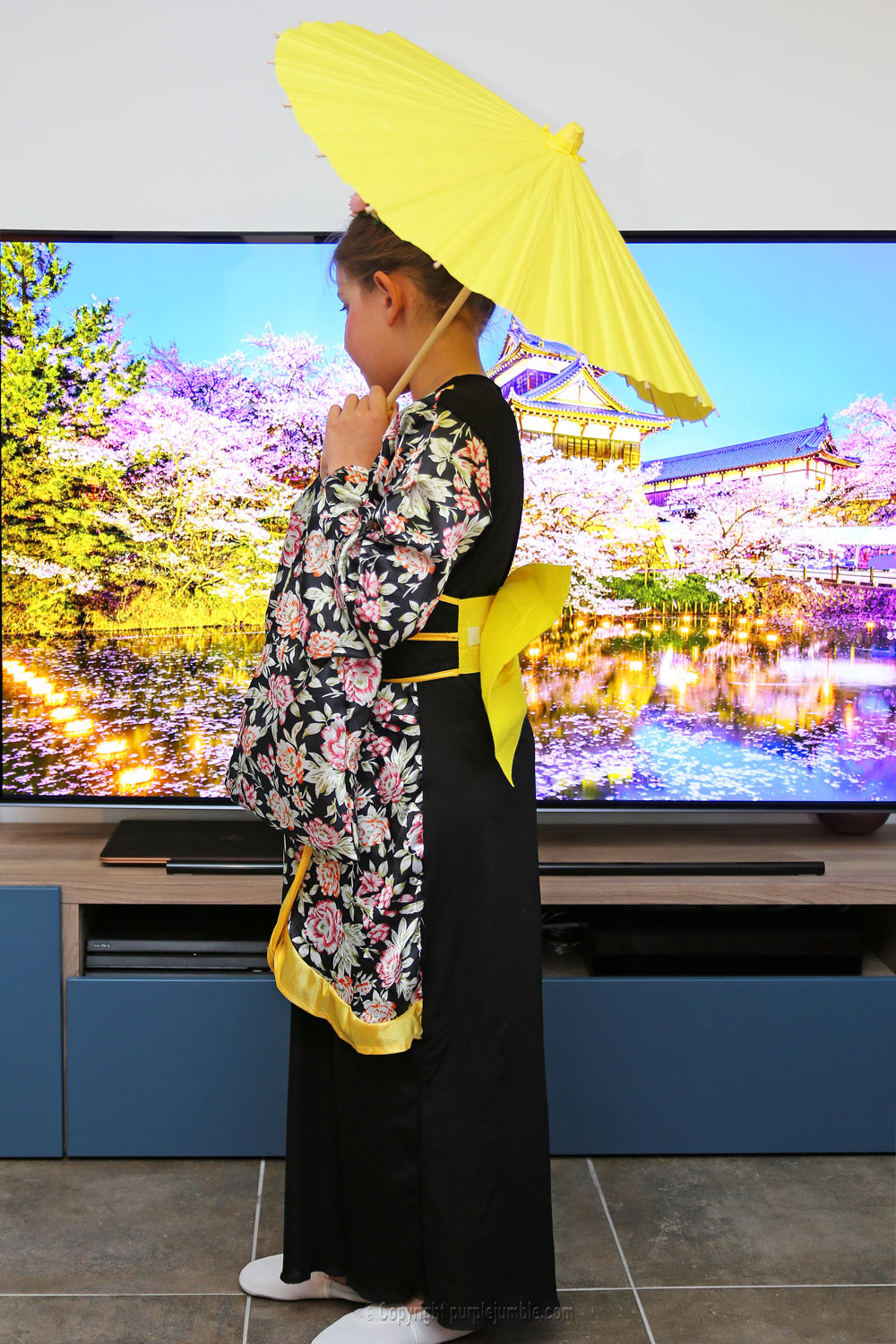 déguisement japonaise kimono