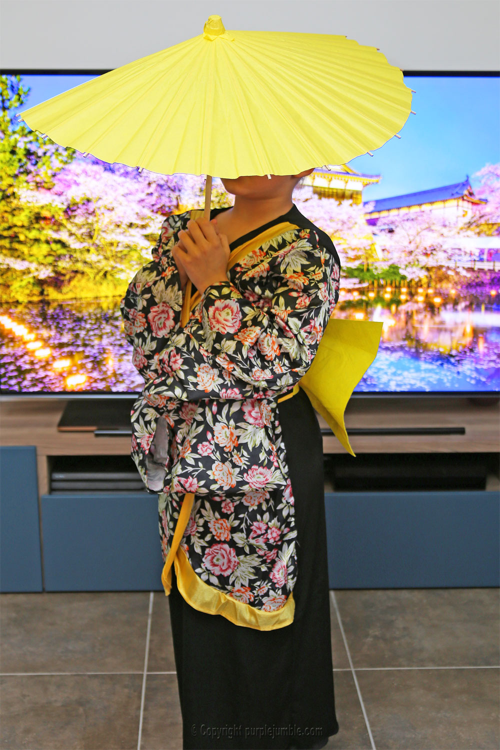 déguisement indienne ombrelle