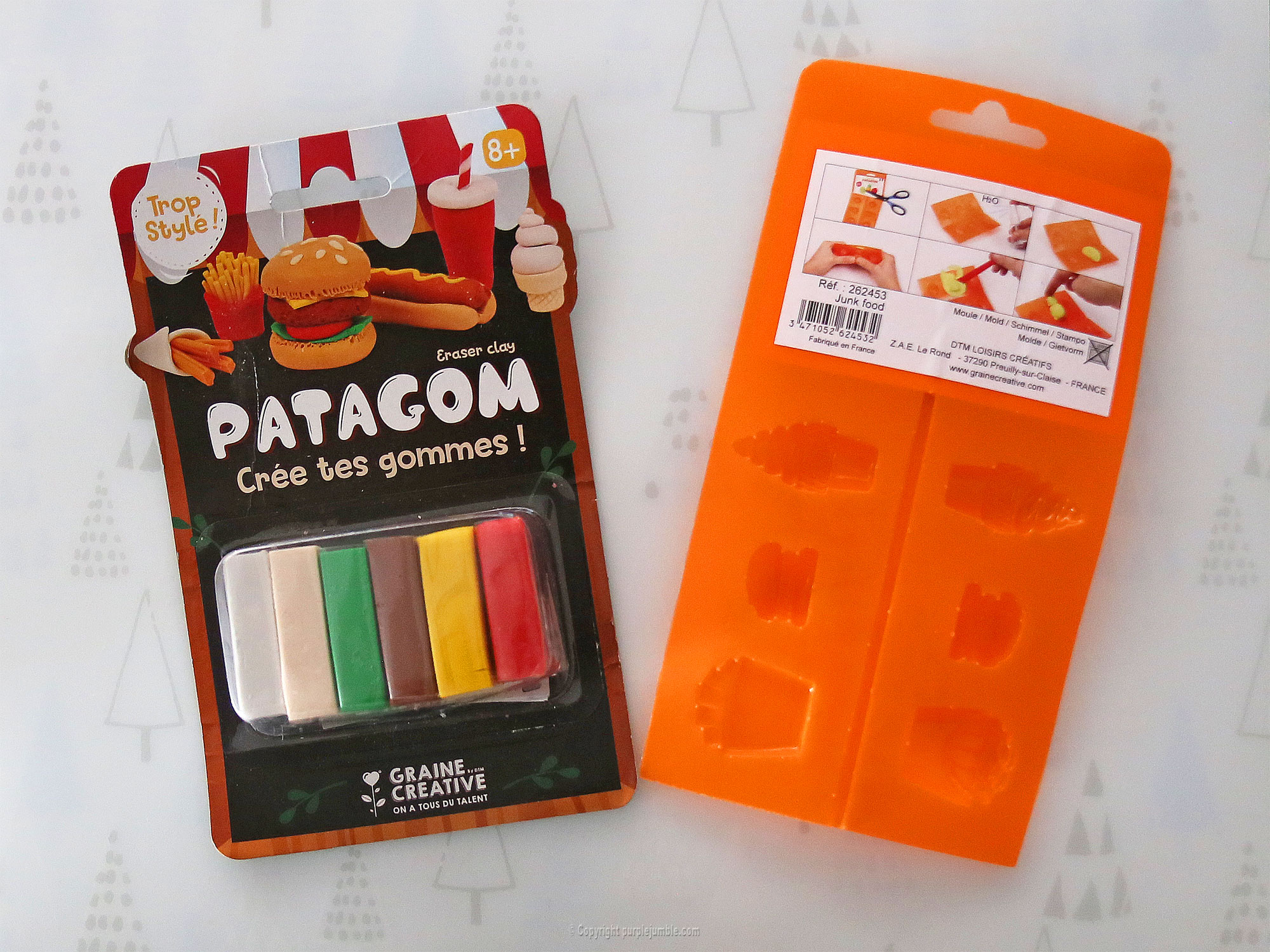 Coffret DIY Patagom - Faire ses gommes soi-même - Animaux Sauvages