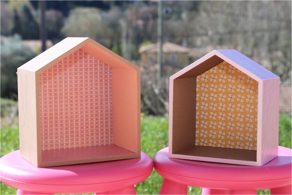 DIY : des étagères maison en bois customisées - Purple Jumble